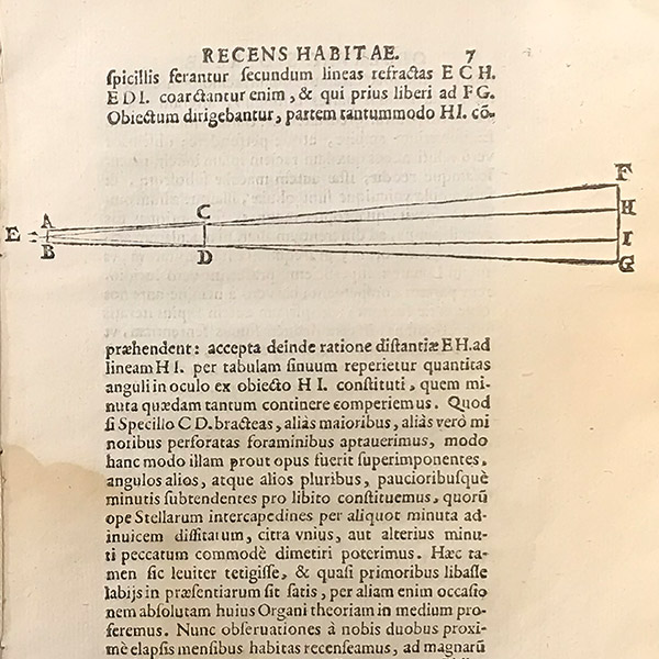 Page of a rare book (fragment)